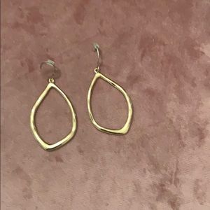 Organic Teardrop Earrings